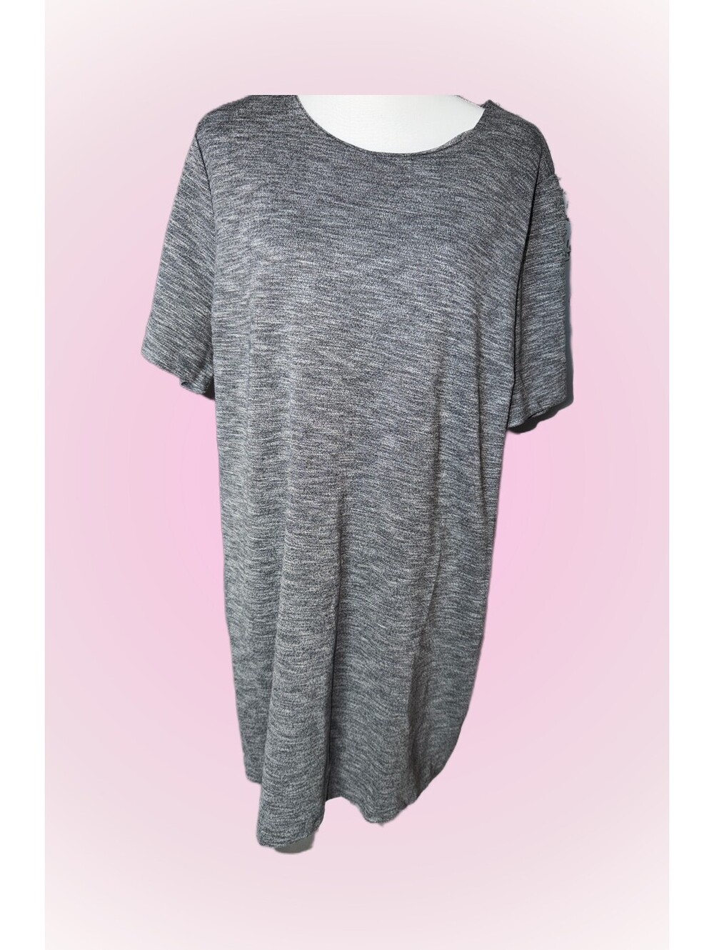 Womens Size XXL Heather Gray Loose Fit Dress by Old Navy